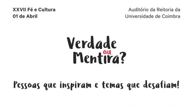 Fé e cultura – 1 de Abril