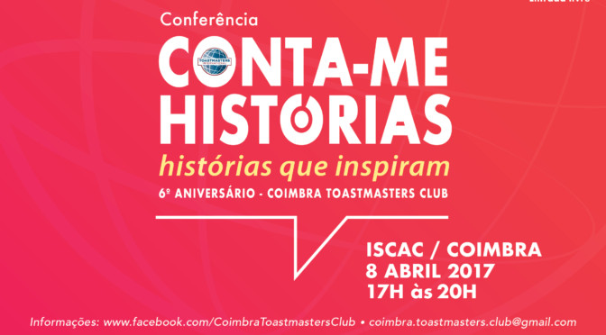 Conferência “Conta-me histórias”- 8 de abril